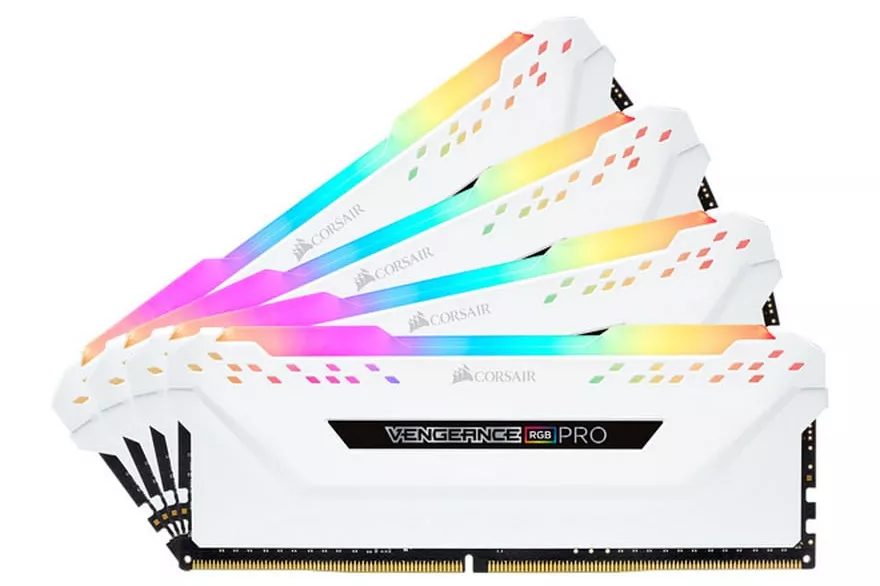 Corsair Vengeance RGB Pro DDR4 3600 PC4-28800 32GB 4x8GB CL18 Blanco