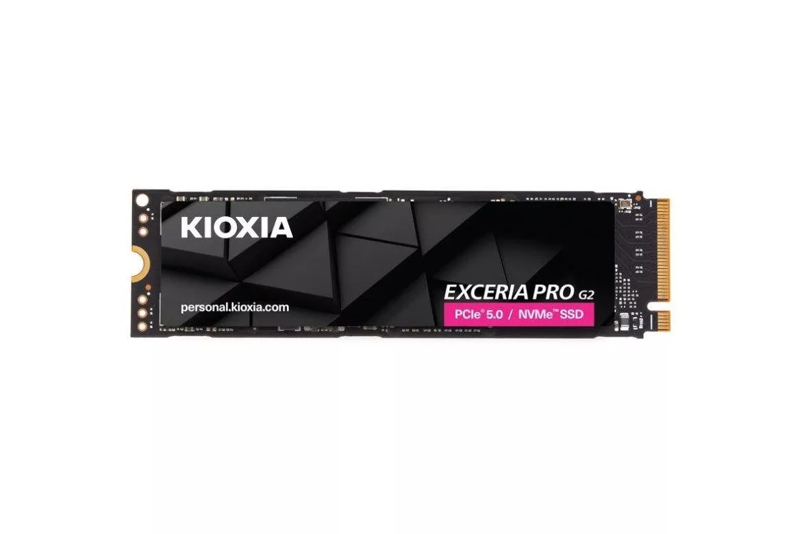 Disco Duro Kioxia Exceria PRO G2 4TB SSD M.2 PCIe Gen5 x4 14900 MB/s Eficiencia Energética