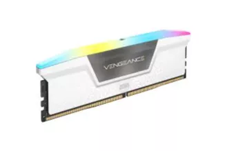 Memoria DDR5 Corsair Vengeance RGB 32GB 2x16GB 6000MHz CL30 EXPO-XMP Blanco