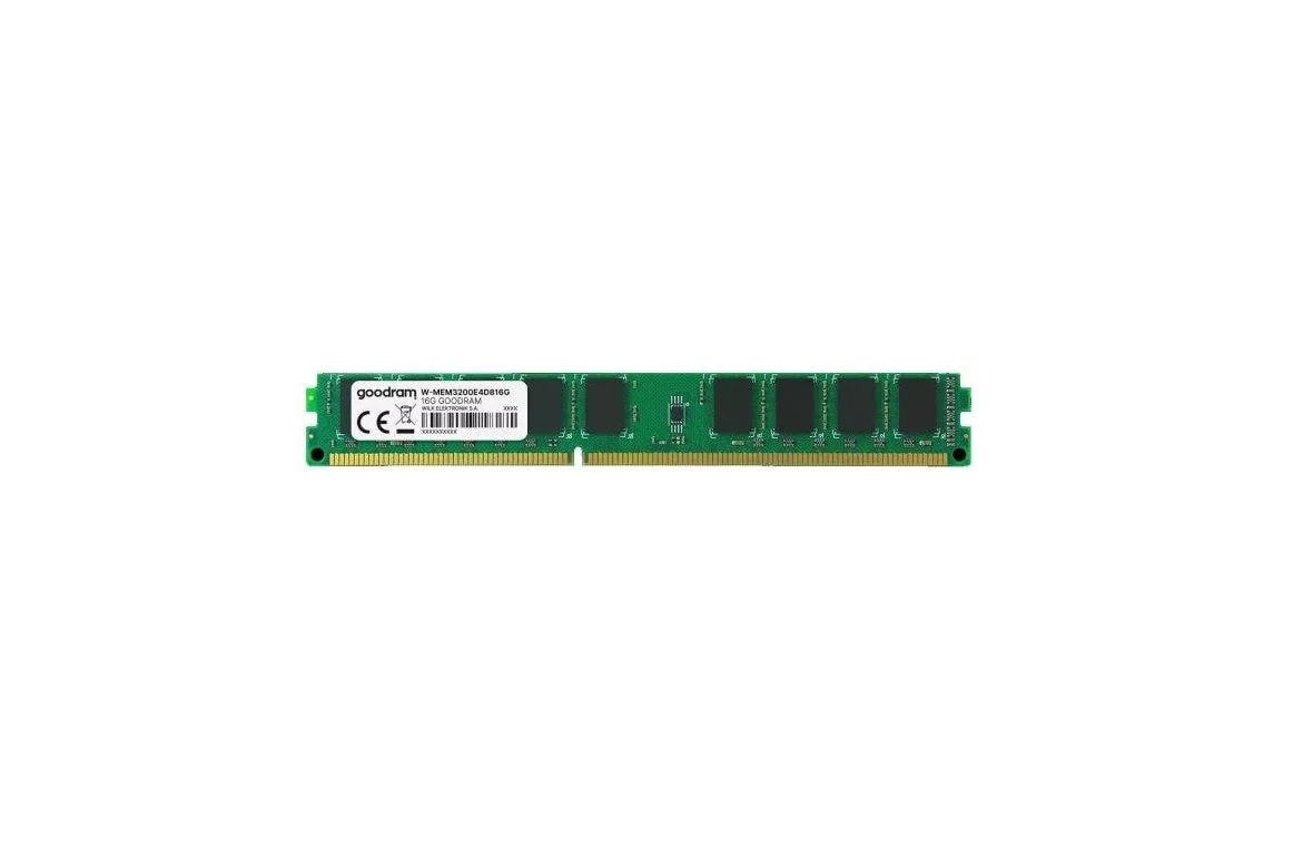 Memoria RAM Goodram W-MEM3200E4D816G 16GB 1x16GB DDR4 3200MHz CL22 ECC UDIMM Verde