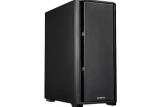 AS-02B-OP carcasa de ordenador Midi Tower Negro, Cajas de torre