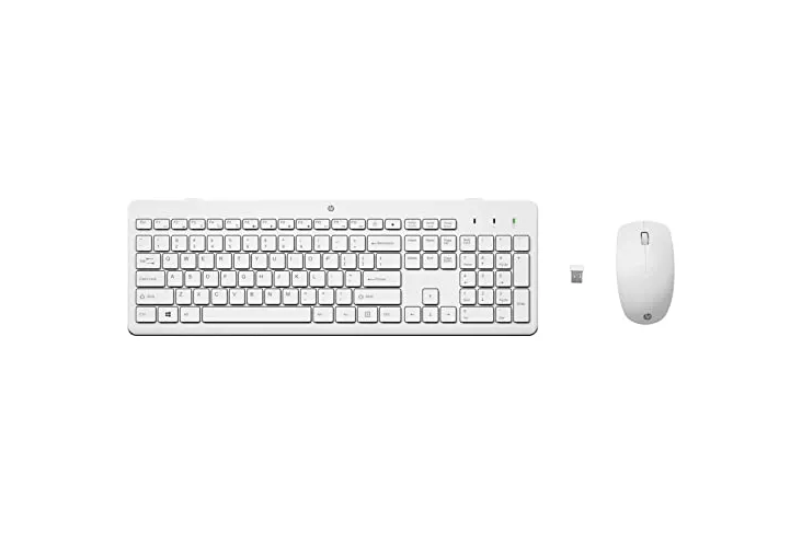 Combo Teclado/Ratón HP 230 Inalámbrico Blanco