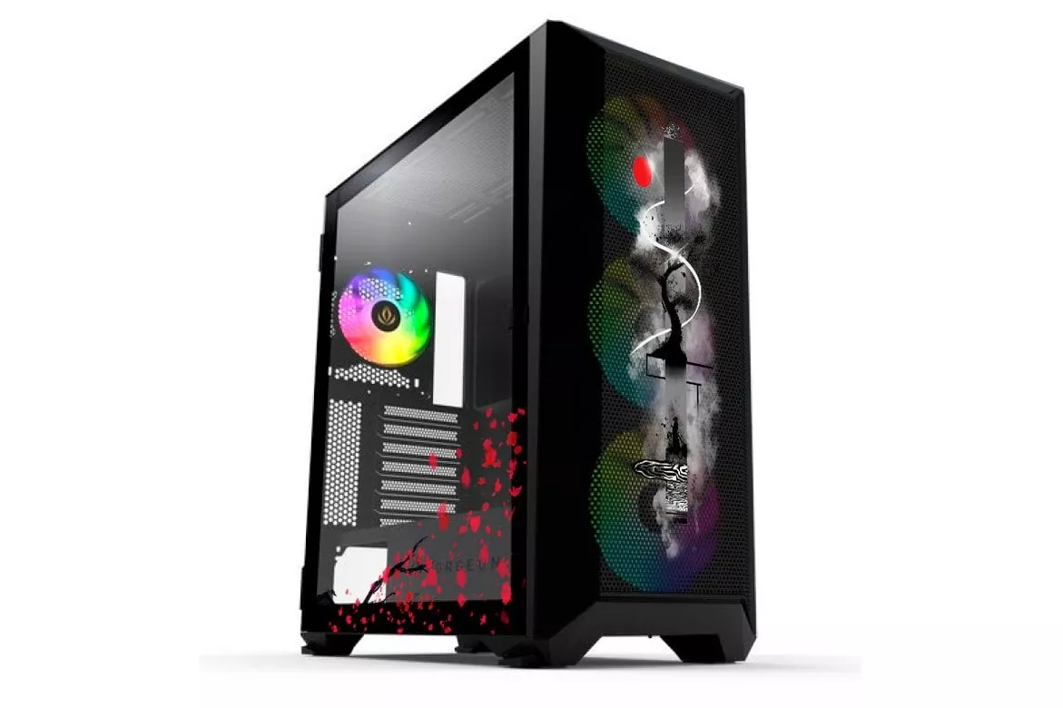 Torre PC Forgeon Arcanite ARGB Mesh Torre ATX Negra - Japan by PcCom