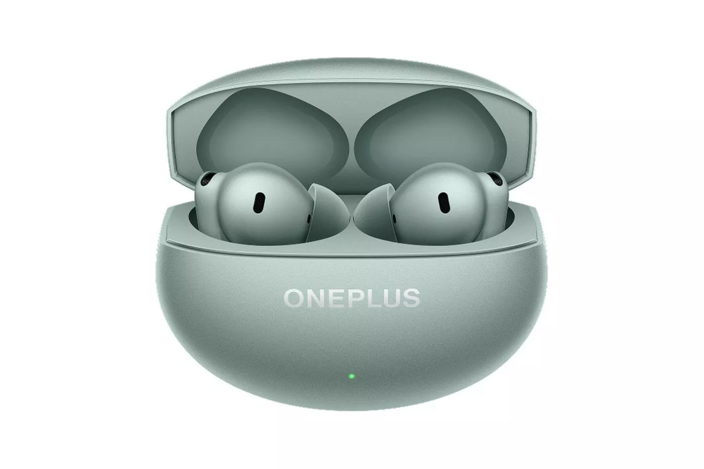 Auriculares OnePlus Buds 4 inalámbricos Bluetooth con Cancelación de Ruido, IA, 45 h autonomía, Zen Green