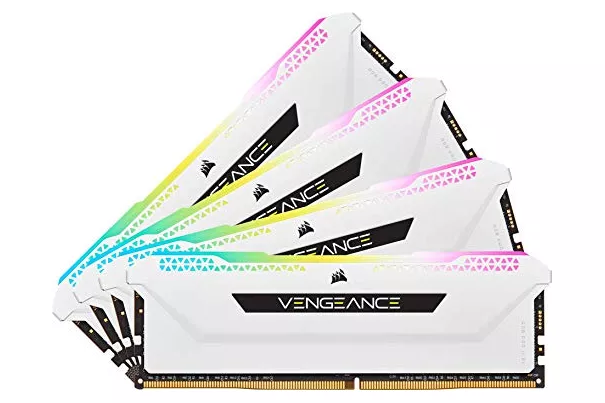 Corsair Vengeance RGB Pro SL White DDR4 3200 PC4-25600 32GB 4x8GB CL16