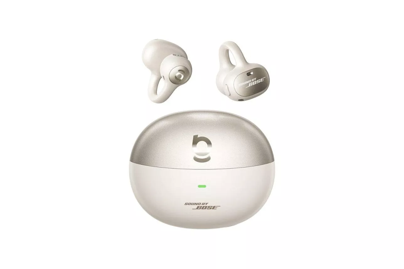 Auriculares Baseus Inspire XC1 inalámbricos Bluetooth de oreja abierta IP66 Sound by Bose blancos