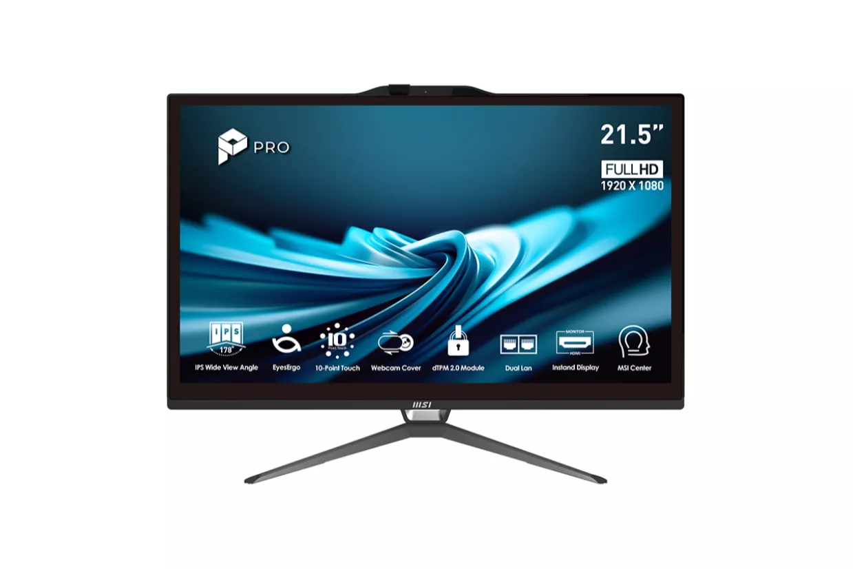 MSI Pro AP222T 14M-438XEU Intel Core i5-14400 16GB 512GB SSD Pantalla Táctil Full HD