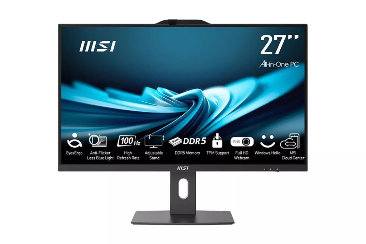MSI PRO AP272P 14M-886XEU Intel Core i7-14700 16GB 1TB SSD All-in-One FHD Webcam