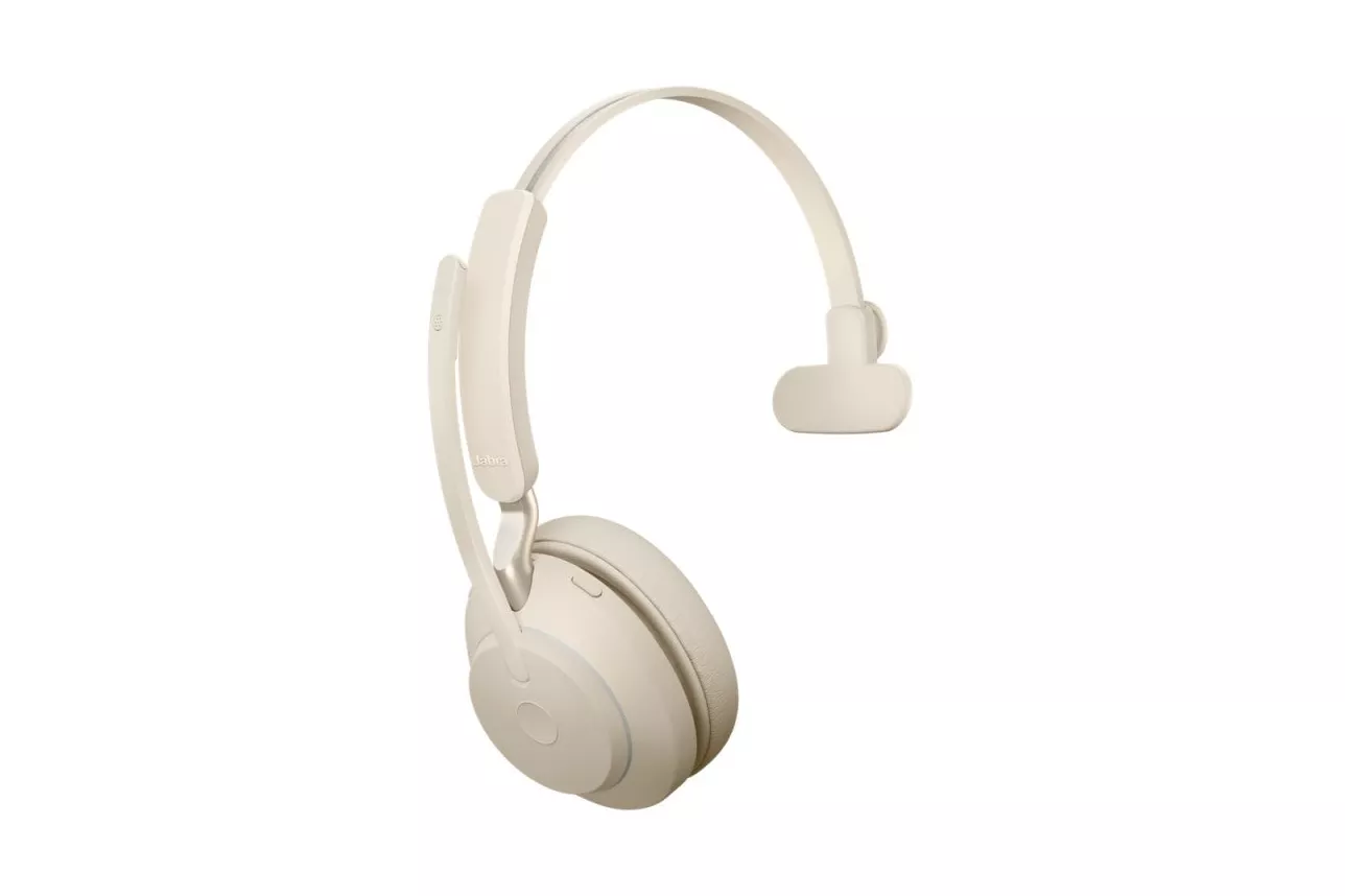 Jabra Evolve2 65 Auricular Monoaural Bluetooth Beige