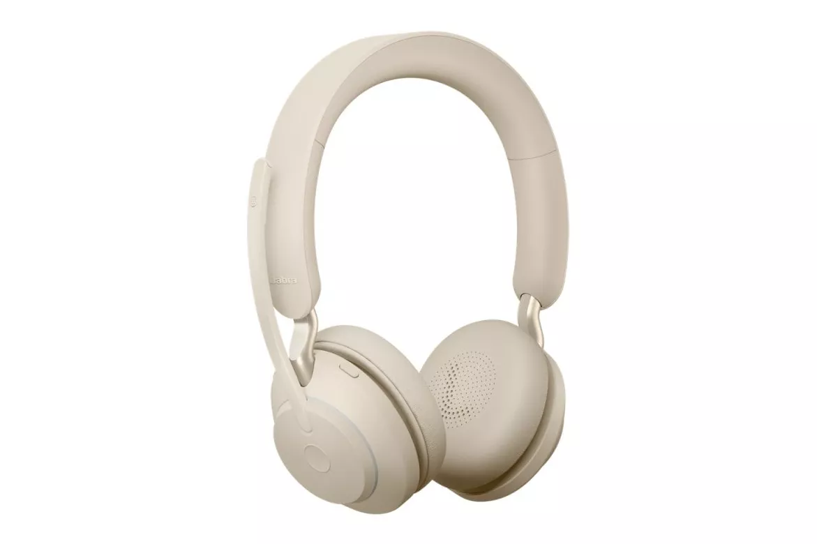 Jabra Evolve2 65 UC Auriculares Bluetooth Beige