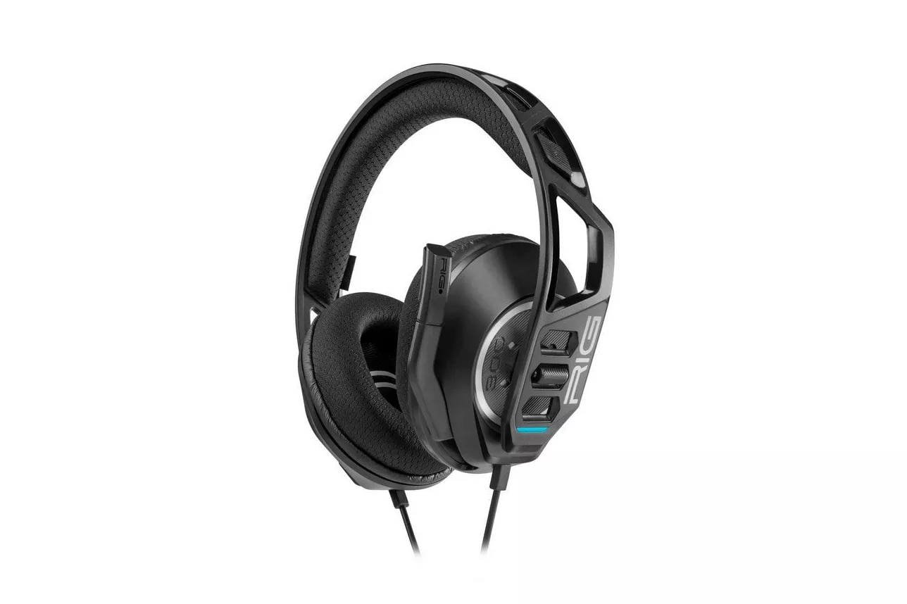 Nacon RIG Serie 300 PRO HN Auriculares Gaming Negros Multiplataforma
