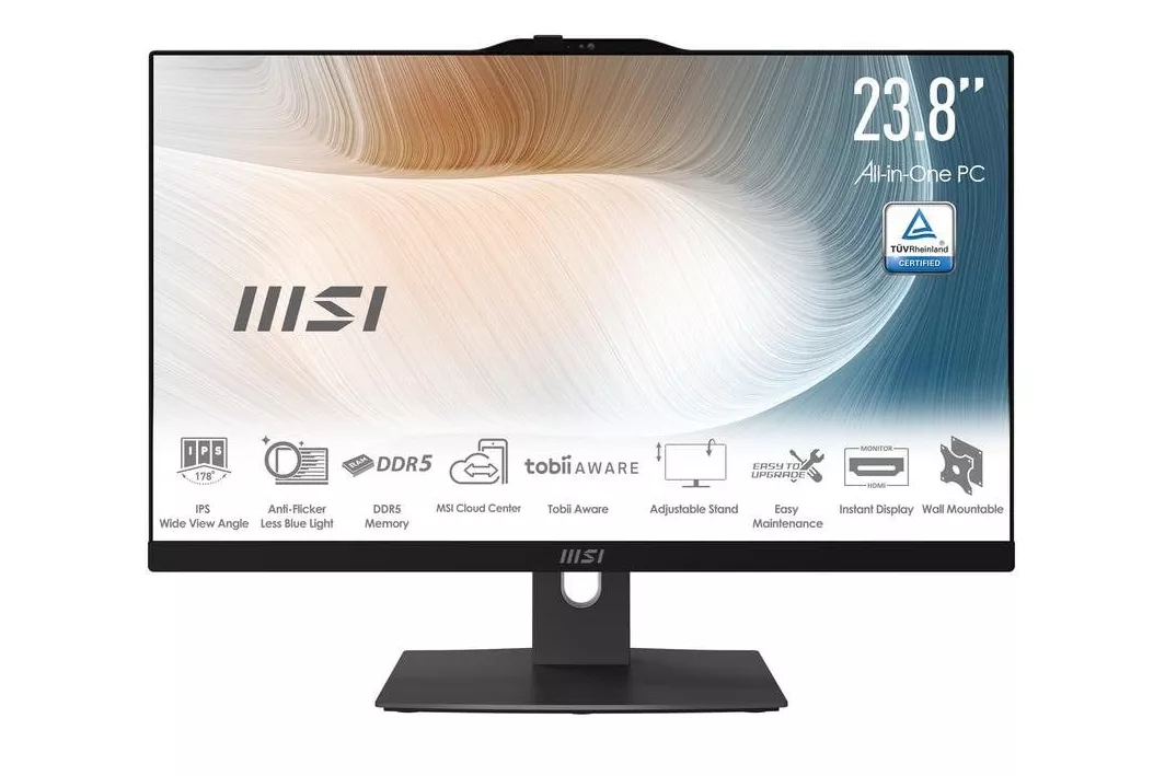 MSI Modern AM242TP 1M-1857FR Intel Core 5 120U 16GB 512GB SSD Windows 11 Pro 23.8