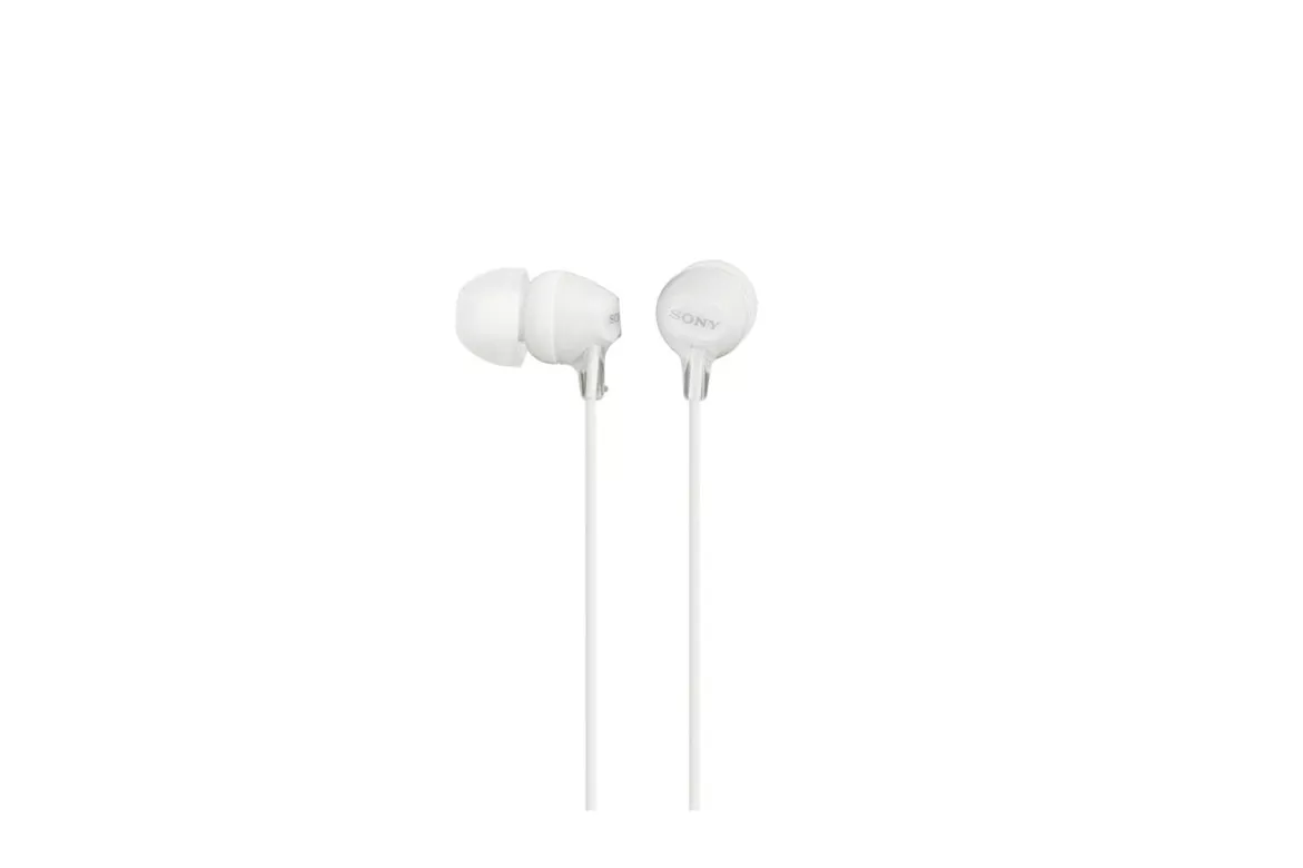 Sony MDR-EX15AP Auriculares Blancos