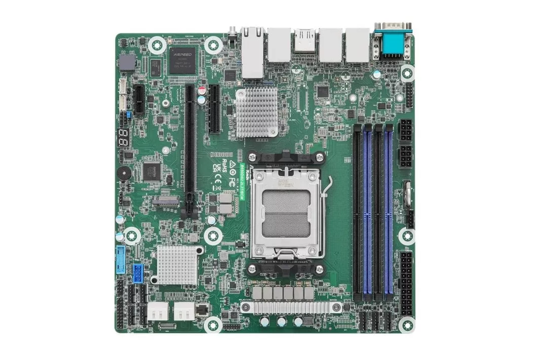 Placa Base Asrock B650D4U-2L2T/BCM B650 AM5 DDR5 Micro ATX ECC Dual 10GbE IPMI