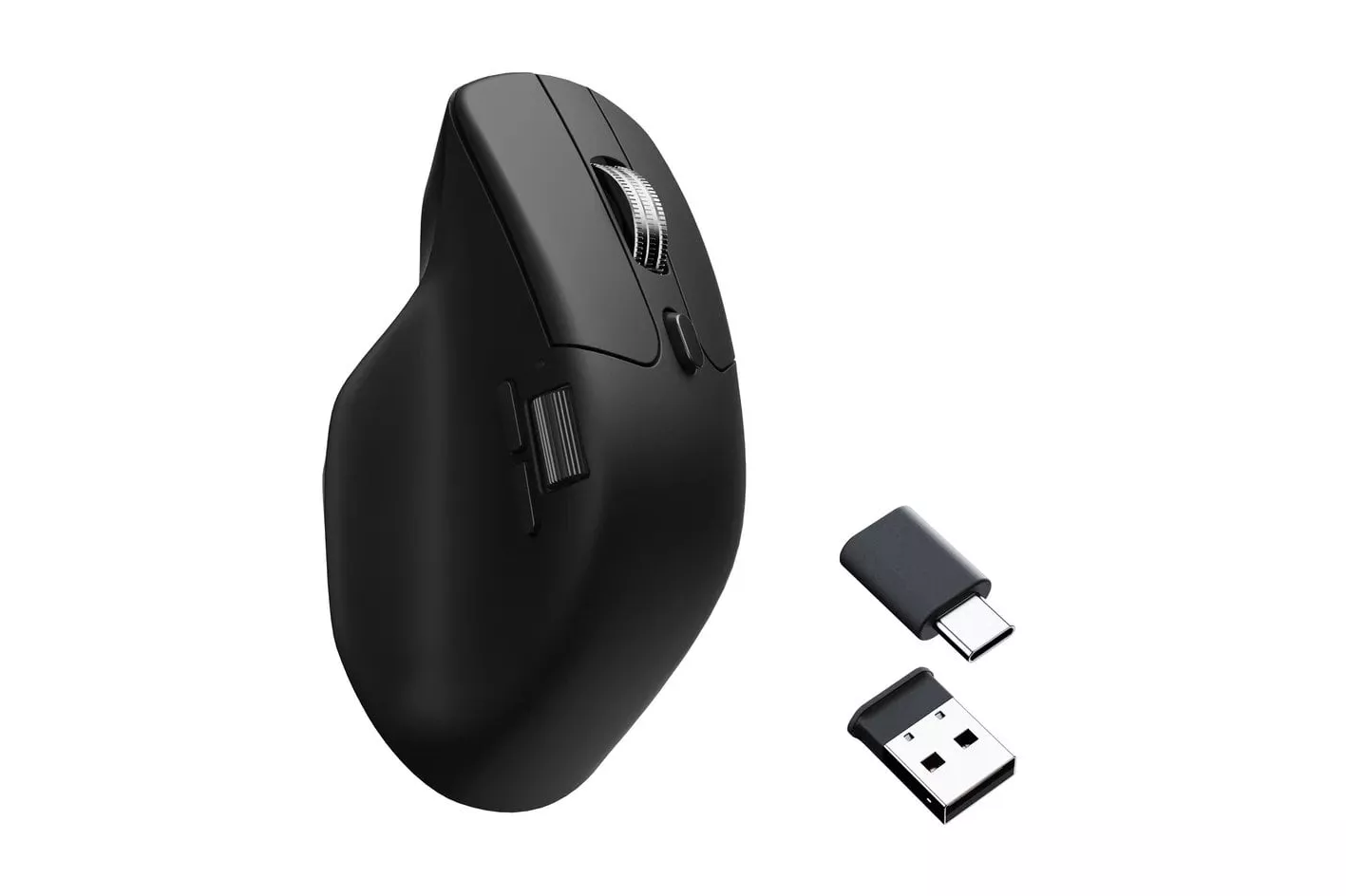 Ratón Keychron M6 Inalámbrico PixArt 3311 2.4 GHz y Bluetooth 12000 DPI Negro Silencioso