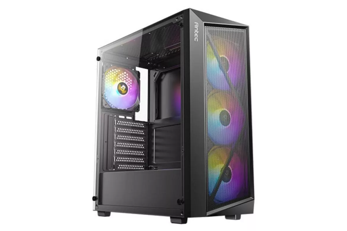 Caja de PC Antec AX67 ARGB Cristal Templado 4x120 mm Flujo Optimizado