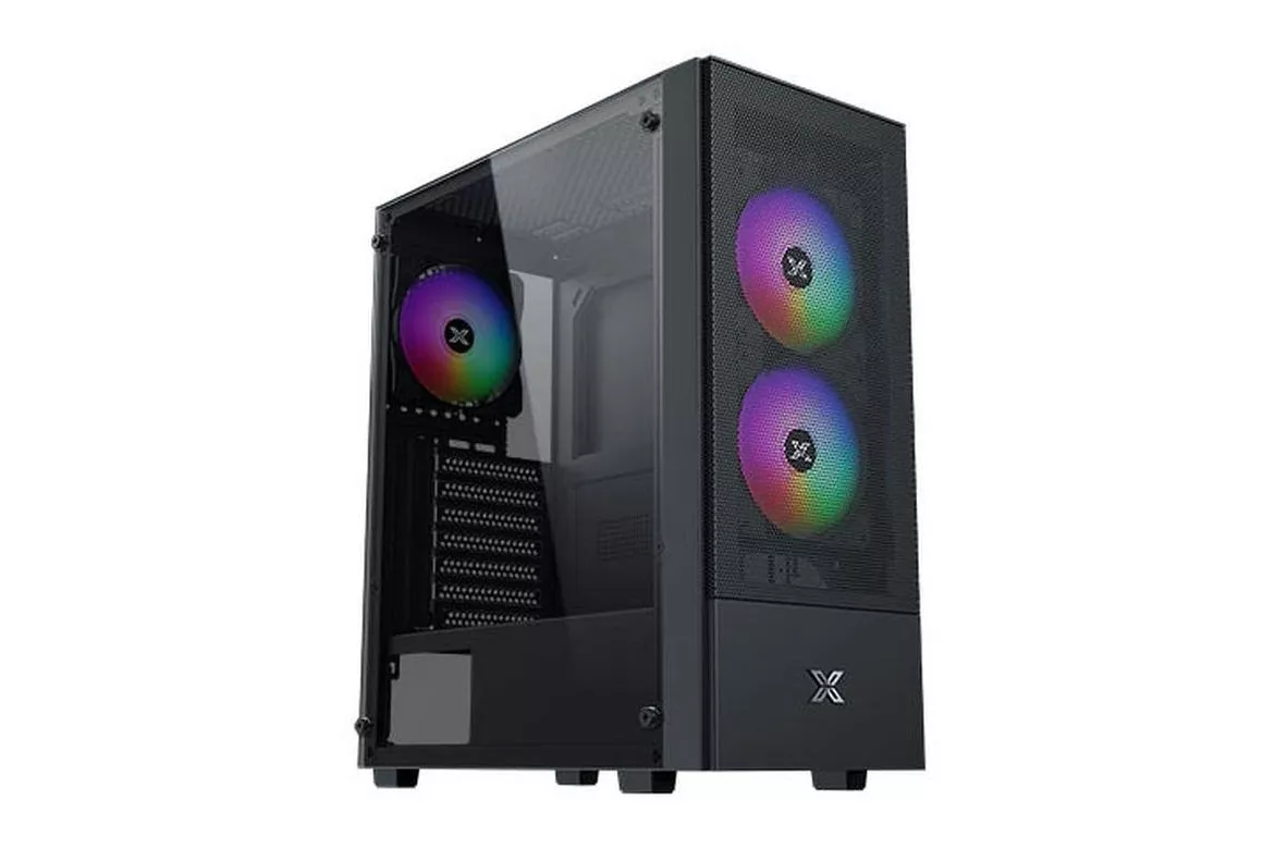 Caja gaming Xigmatek Hero II Air 3F ventana cristal templado RGB ATX