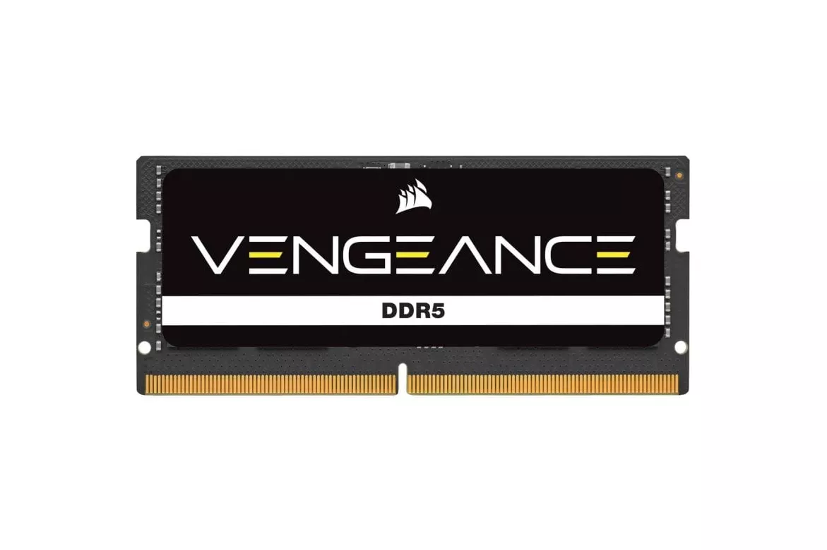 Memoria RAM Corsair Vengeance CMSX48GX5M1A4800C40 48GB 1x48GB DDR5 4800MHz CL40 SO-DIMM XMP Negro