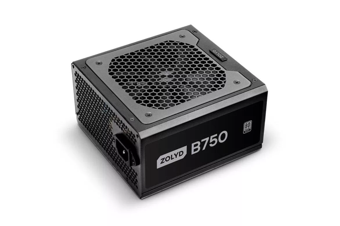Fuente de Alimentación Zolyd B750 750W Certificación 80 Plus Bronze silenciosa ATX