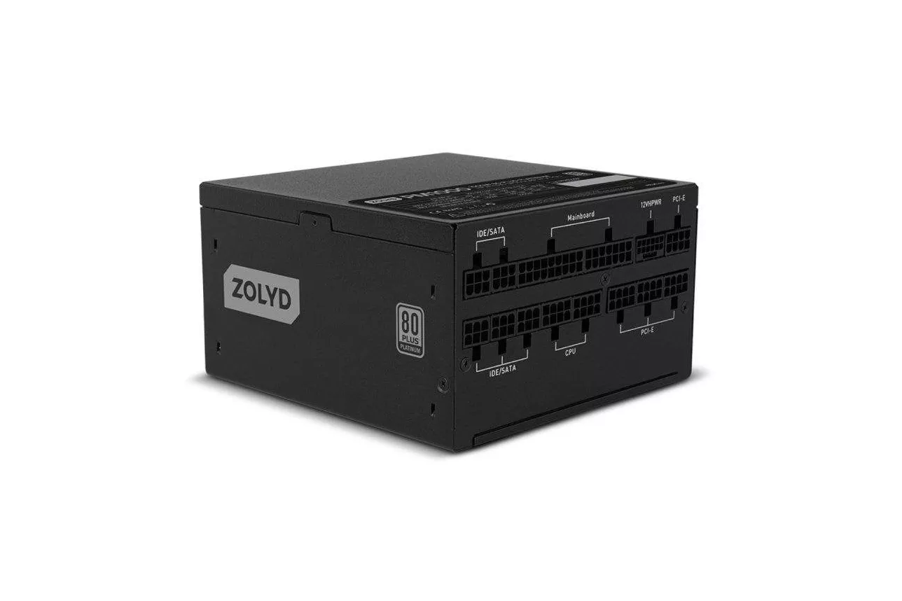 Fuente de Alimentación Zolyd ZLDPM1000M 1000W Certificación 80 Plus Platinum Modular