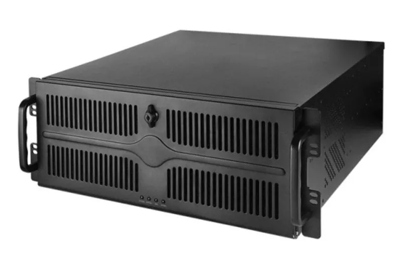 Caja rack Chieftec UNC-409S-B-OP 4U ATX/mATX metal negro 480 mm frontal USB 3.0