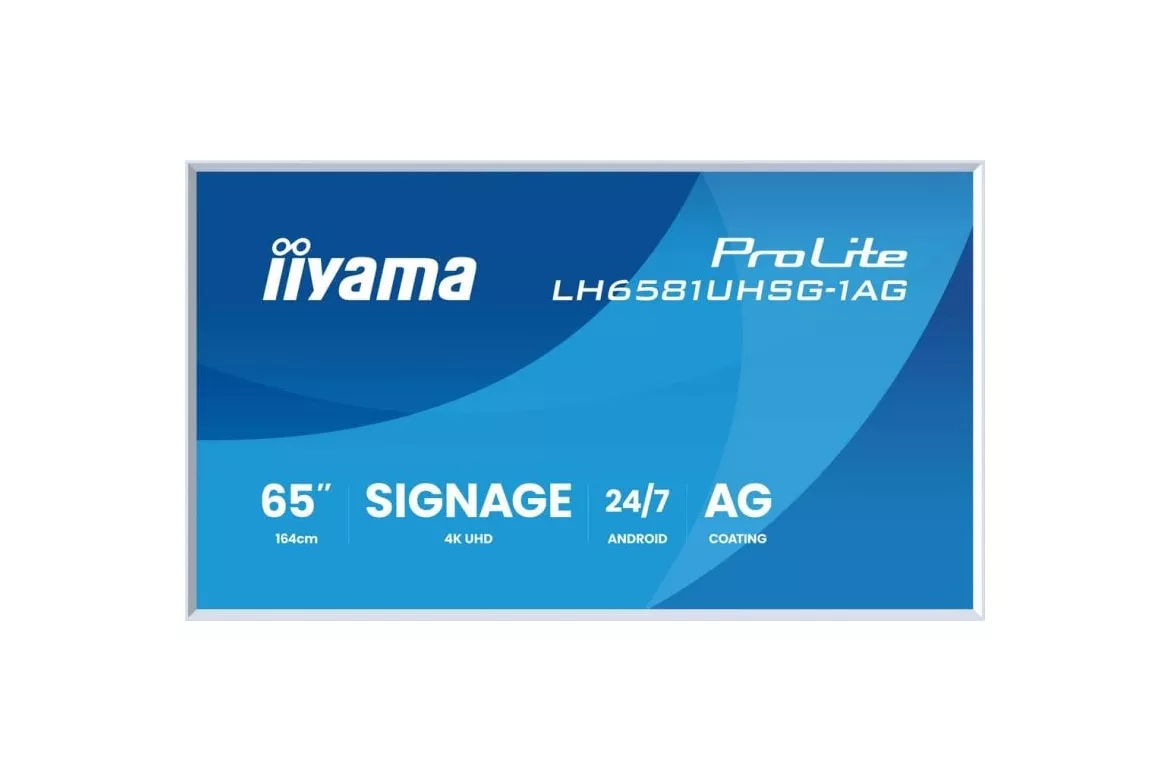 Monitor iiyama LH6581UHSG-1AG 65