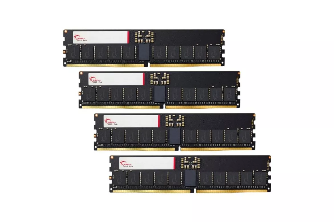 Memoria RAM G.Skill T5 Neo F5-6400R3239G48GQ4-T5N 192GB 4x48GB DDR5 6400MHz CL32 ECC Registered Quad Channel AMD EXPO