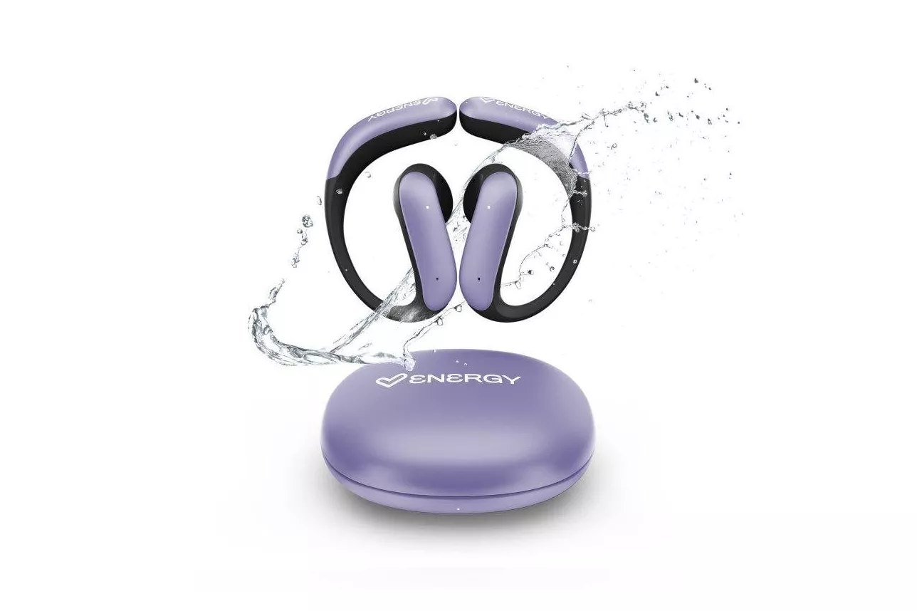 Auriculares Energy Sistem PulseFit inalámbricos Bluetooth deportivos con micrófono y protección IPX5, negros