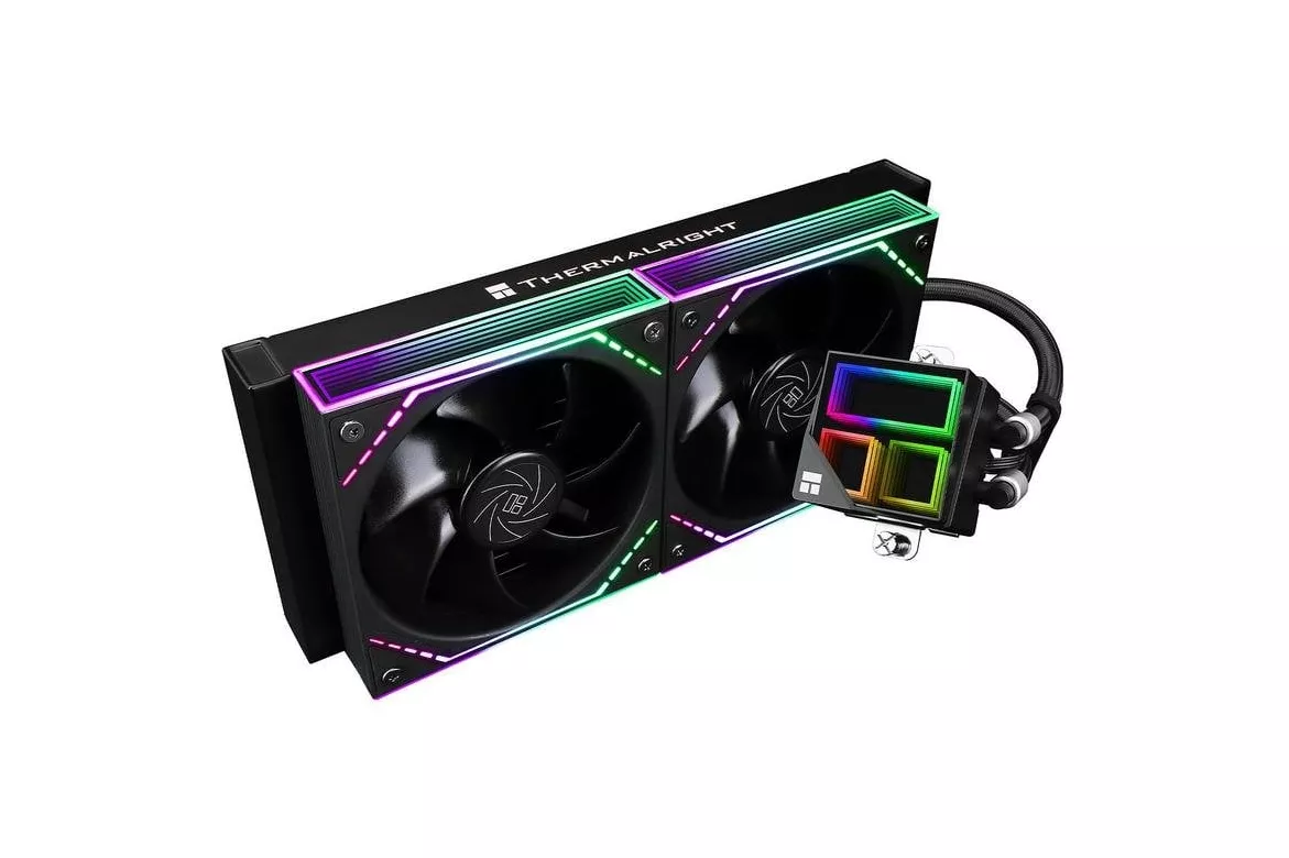 Refrigeración Líquida Thermalright Frozen Infinity 240 2 Ventiladores ARGB Negro