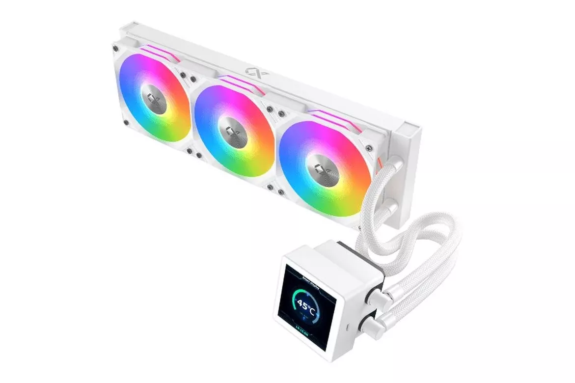 Refrigeración Líquida Xigmatek Connect 360 360mm 3 Ventiladores ARGB Pantalla LCD