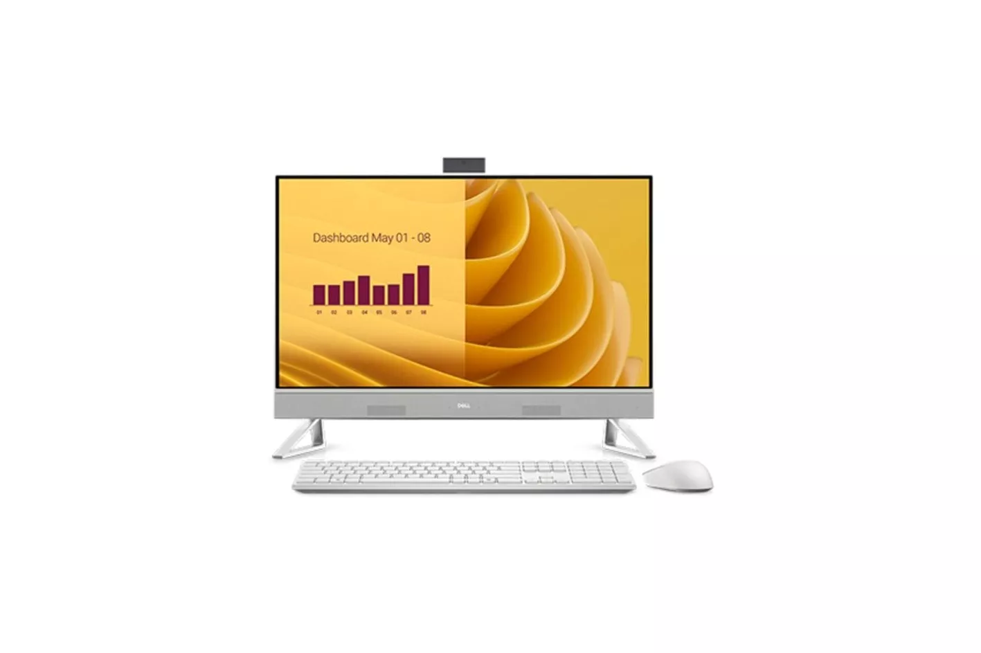 DELL EC27250 Intel Core i5 1334U 16GB 512GB SSD Iris Xe Windows 11 Pro Blanco