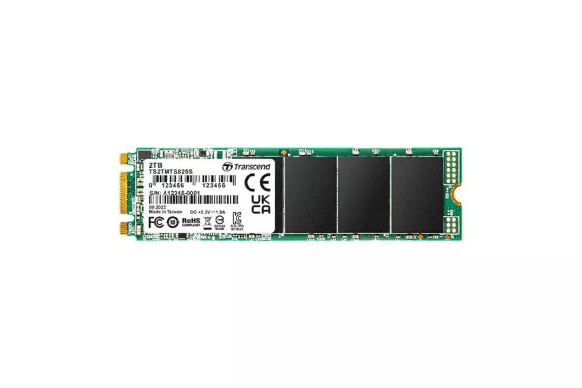 Disco Duro TRANSCEND M.2 SSD 825S 2TB Interno 560 MB/s Alta Resistencia