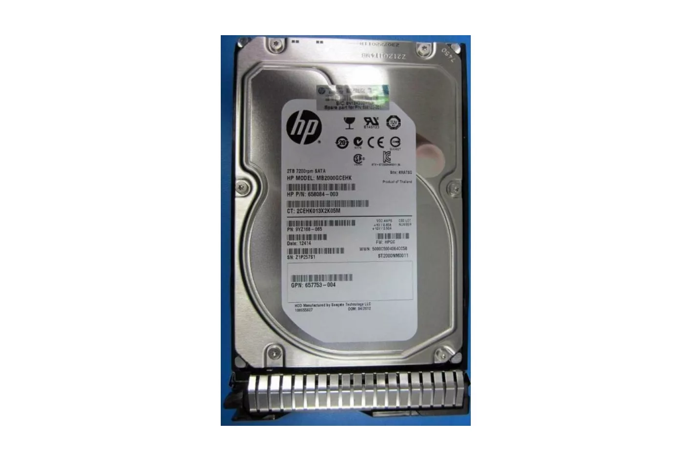 Disco Duro HPE 2TB Interno 3.5