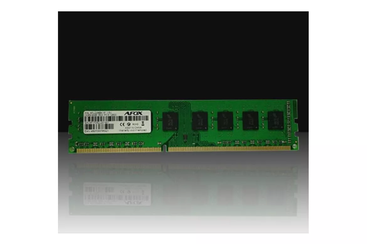 Memoria RAM Afox DDR3 8GB 1x8GB 1333MHz CL9 UDIMM Dual Channel Verde