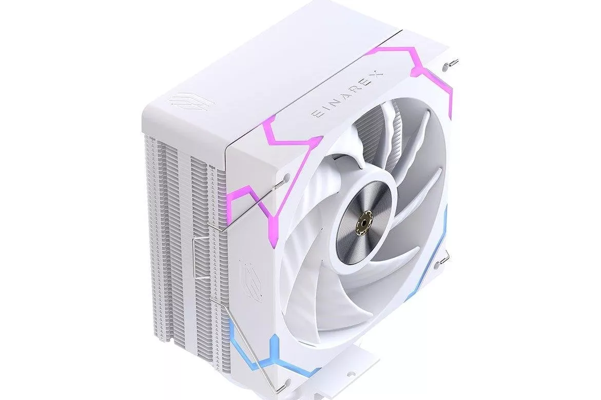 Refrigeración Aire Einarex Socket AM4/AM5/Intel 120mm Ventus V100 RGB PWM 4 Heatpipes