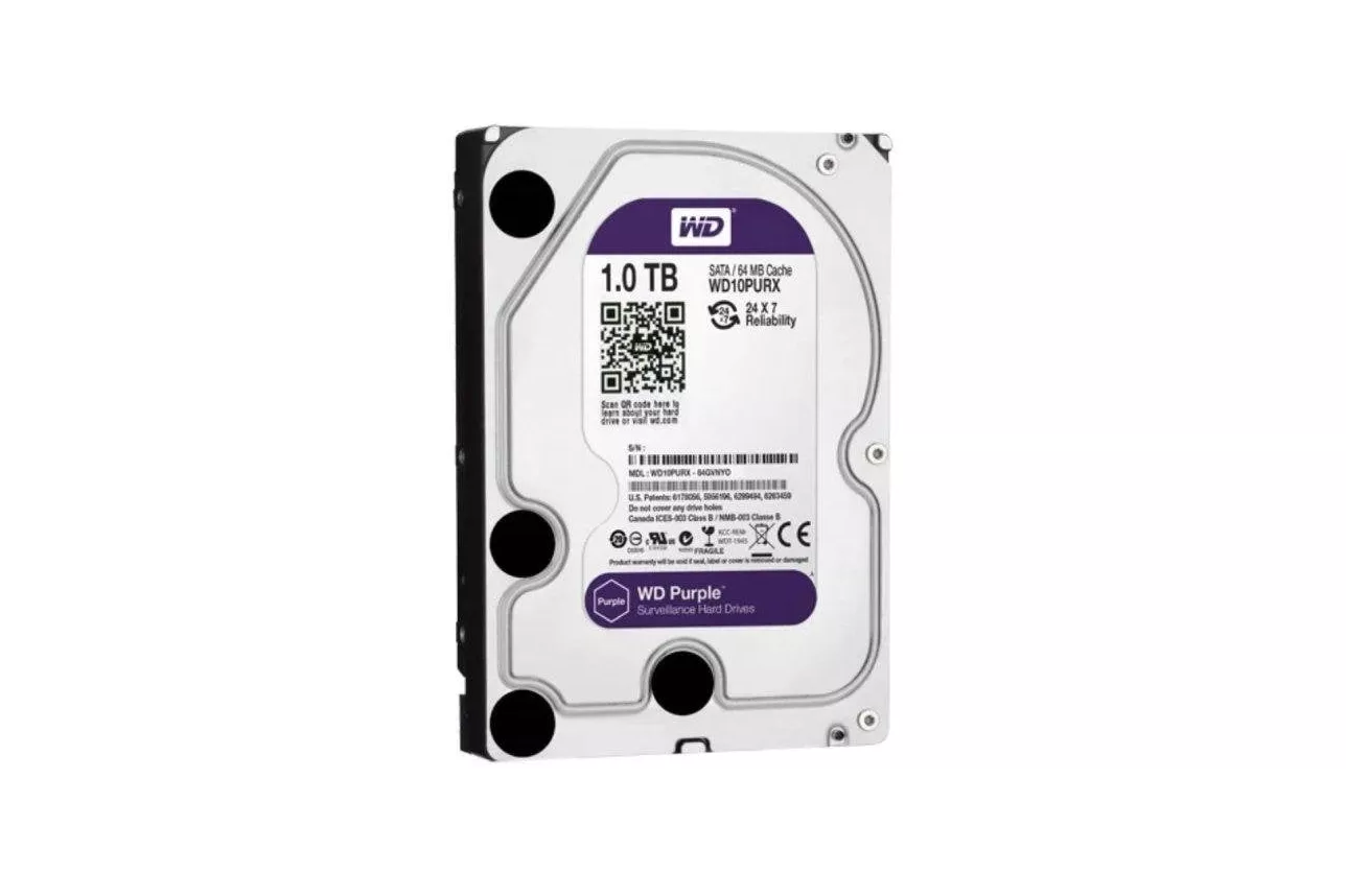 Disco Duro Western Digital Purple 1TB 3.5