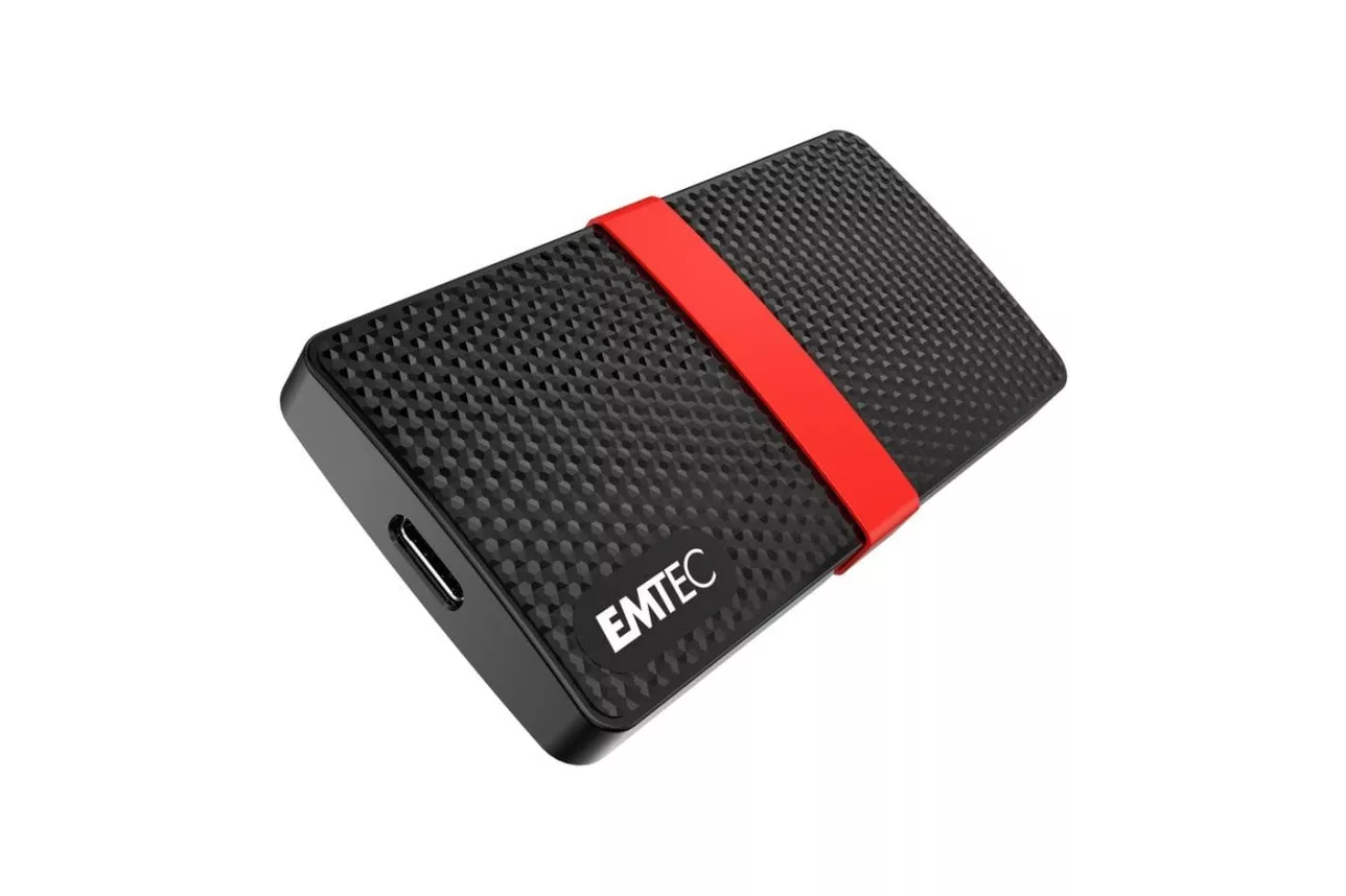 Disco Duro EMTEC X200 2TB SSD Externo 450MB/s Resistente Golpes