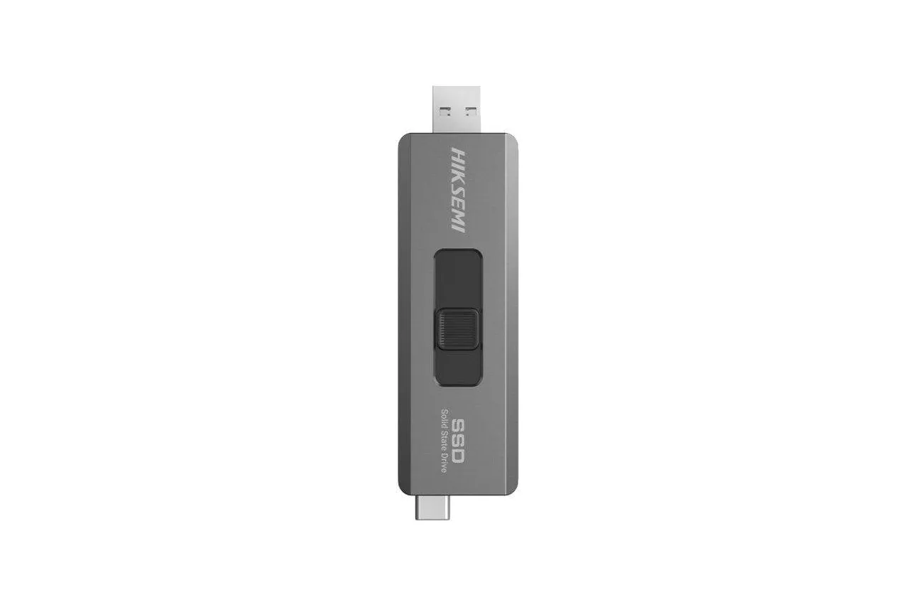 Disco Duro Hikvision Swift 500 GB SSD Externo USB 3.2 Gen2 Hasta 530 MB/s Dual USB-C/USB-A
