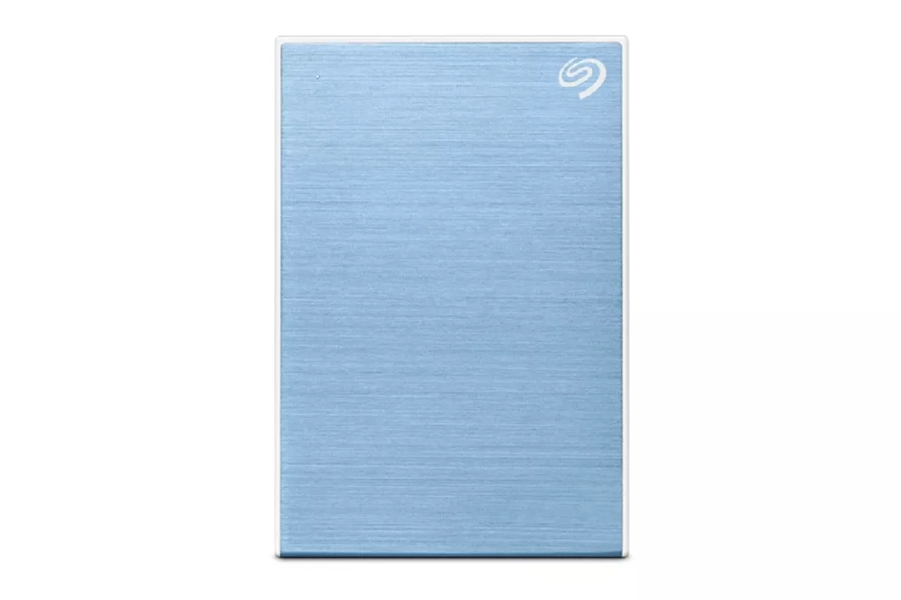 Disco Duro Seagate One Touch 2 TB Externo HDD USB 3.2 Gen 1 Azul Protección con Contraseña