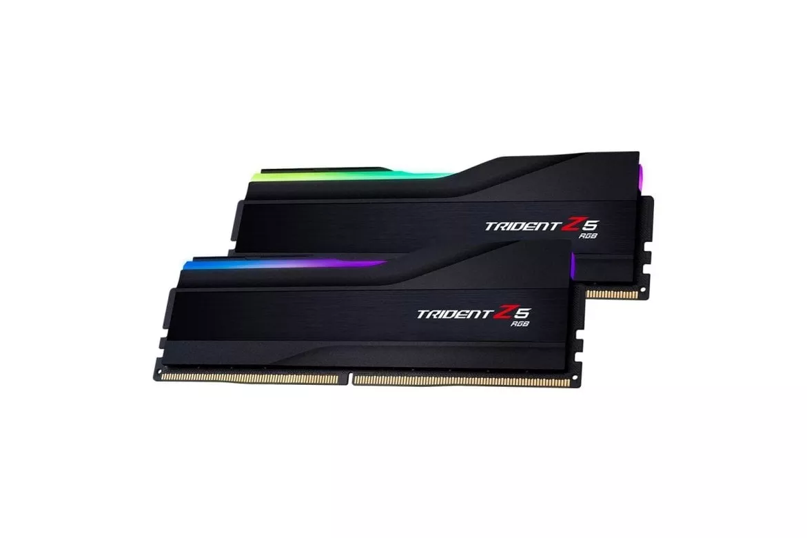Memoria RAM G.Skill Trident Z5 RGB F5-6000J2836G16GX2-TZ5RK 32GB 2x16GB DDR5 6000MHz CL28 Intel XMP Negro