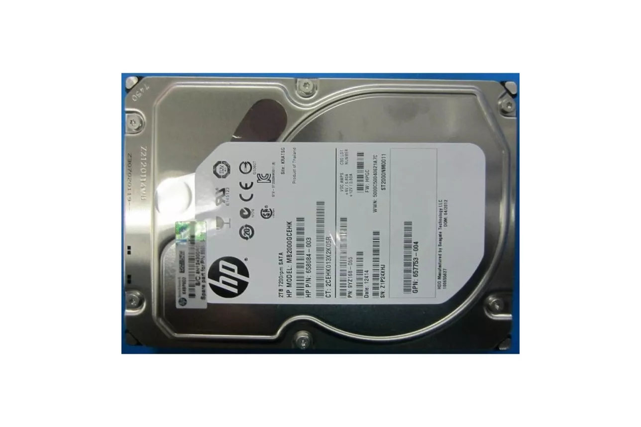 Disco Duro HPE 2TB HDD 7200 rpm 3.5