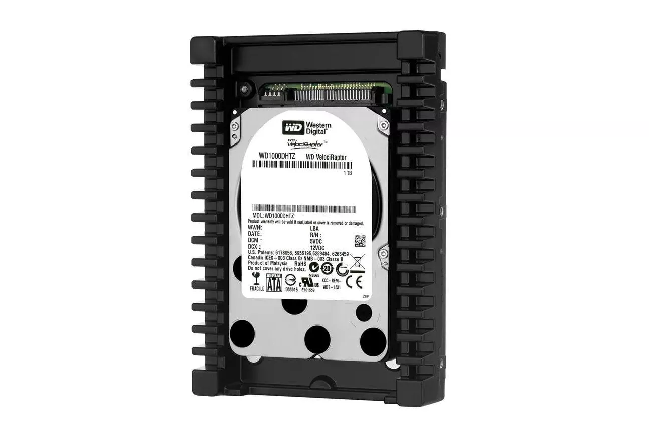 Disco Duro Western Digital VelociRaptor 1TB HDD 10000rpm 3.5