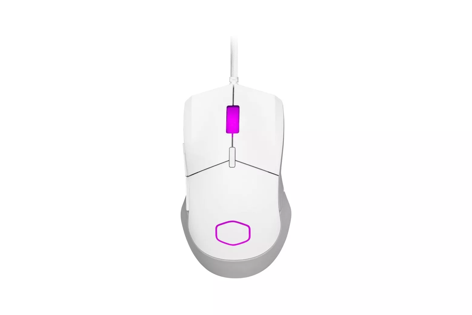 Cooler Master MM310 Ratón Gaming 12000 DPI Blanco