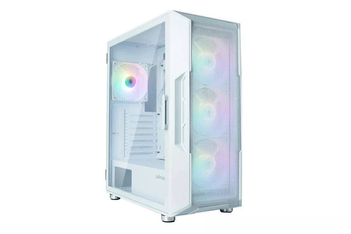 Caja PC Zalman I3 NEO WHITE Ventana cristal templado RGB ATX/Micro-ATX/Mini-ITX