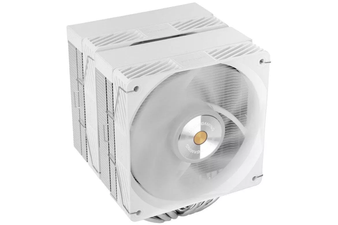 Ventilador CPU Refrigeración Aire Mars Gaming Socket Intel LGA/AMD 158mm MCPU-X26PRO Dual Tower 2x120mm Blanco