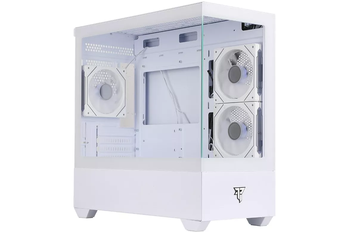 Torre PC Tempest Lumina ARGB M-ATX Cristal Templado USB 3.0 Blanca