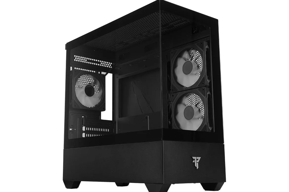 Torre PC Tempest Lumina ARGB M-ATX Cristal Templado USB 3.0 Negra
