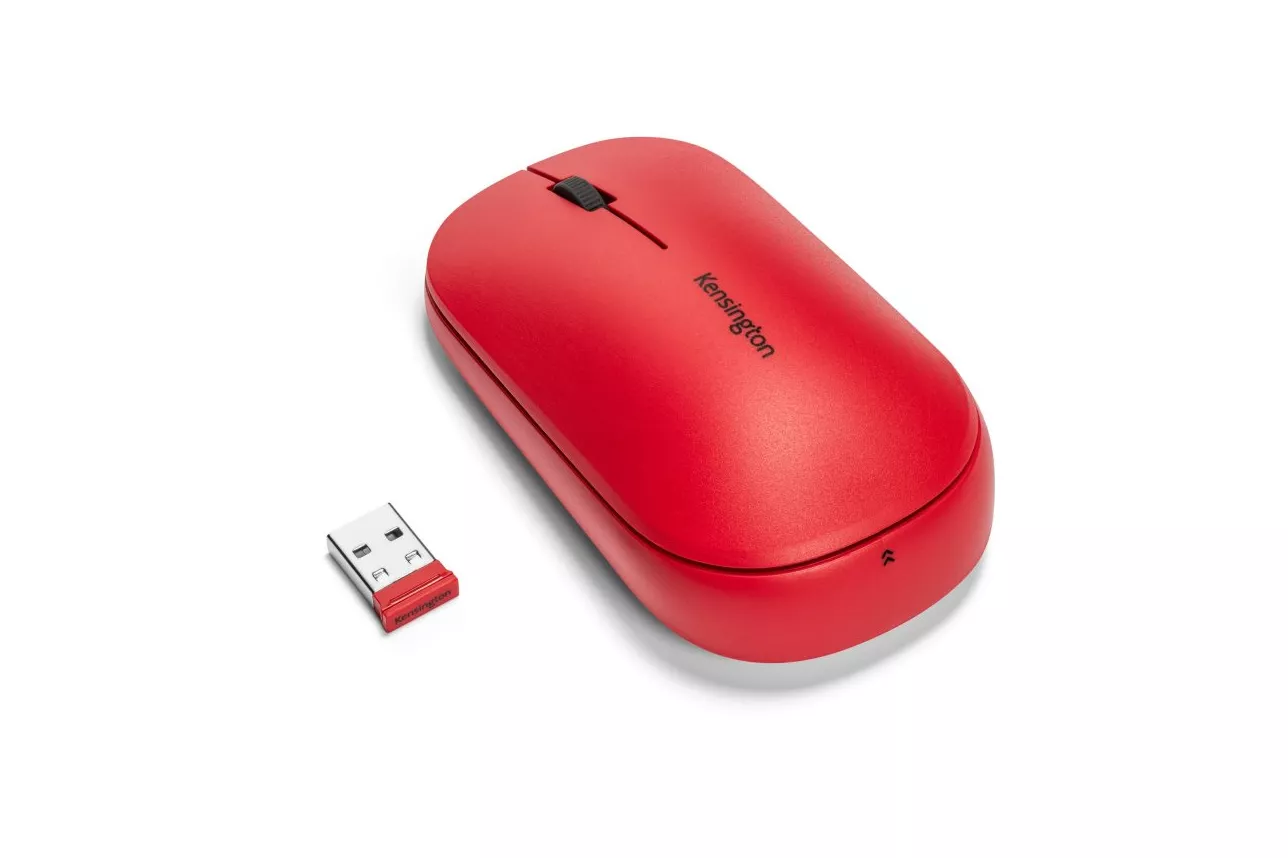 Kensington SureTrack Ratón Inalámbrico 2400DPI Rojo