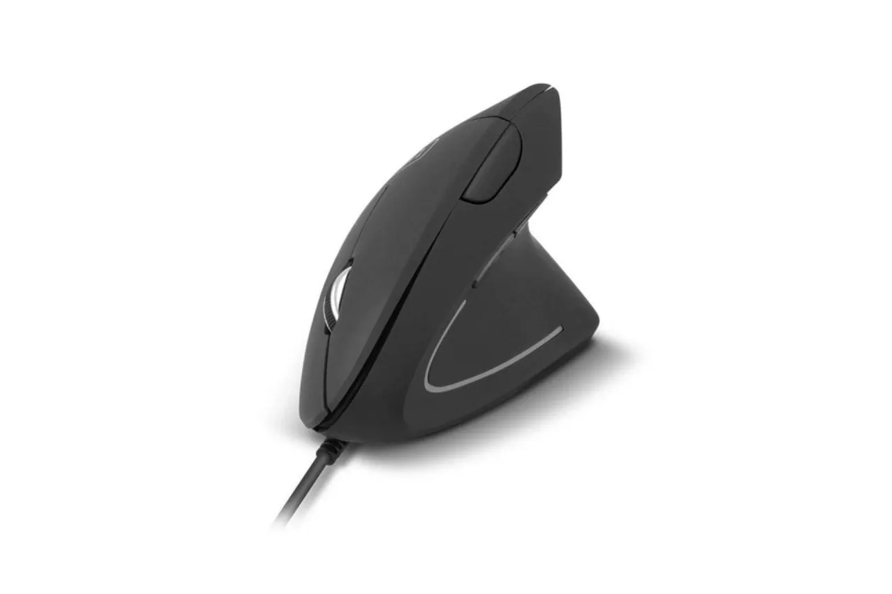 Ratón 1Life m:ergo Ergo Vertical 1600DPI Inalámbrico Sensor Óptico Ergonomía Negra