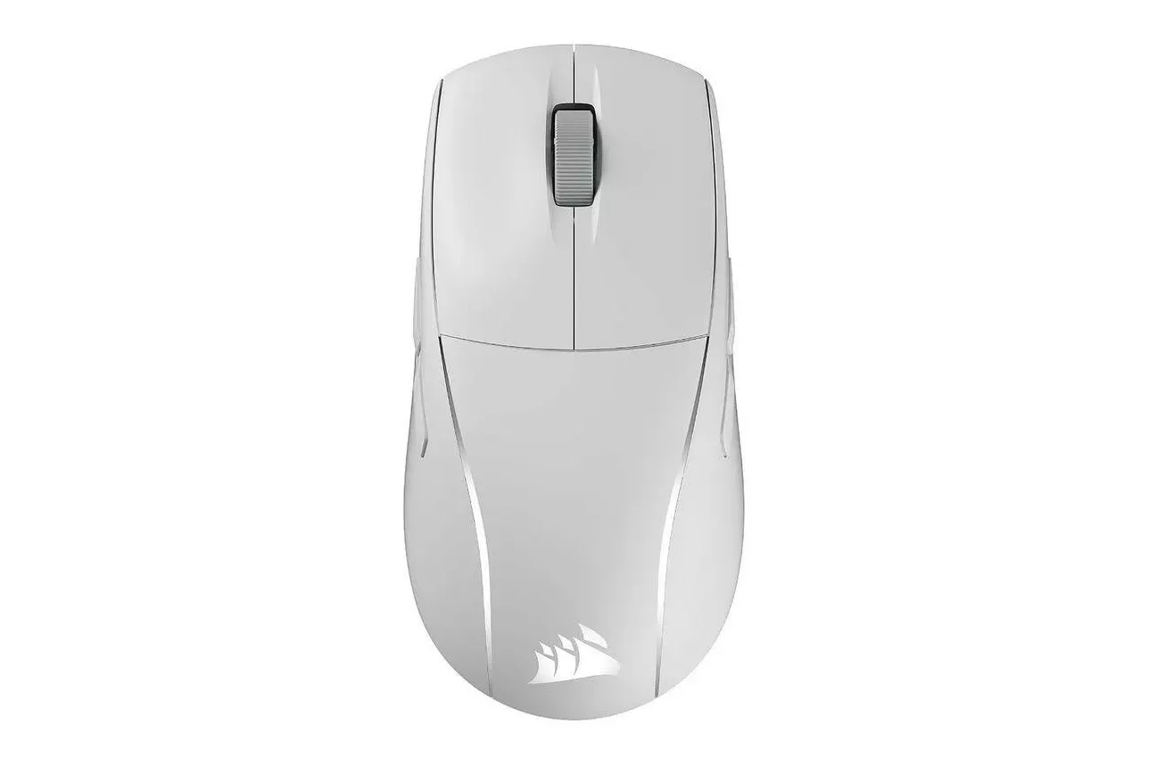 Ratón Corsair M75 Inalámbrico 26000 DPI Blanco RGB Ambidiestro